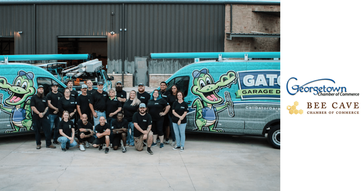 Gator Garage Doors Proudly Joins the Bee Cave and Georgetown Chambers of Commerce