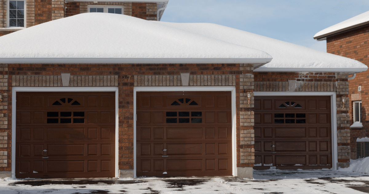 My Garage Door Sticks During Cold Weather – Can This Be Fixed?