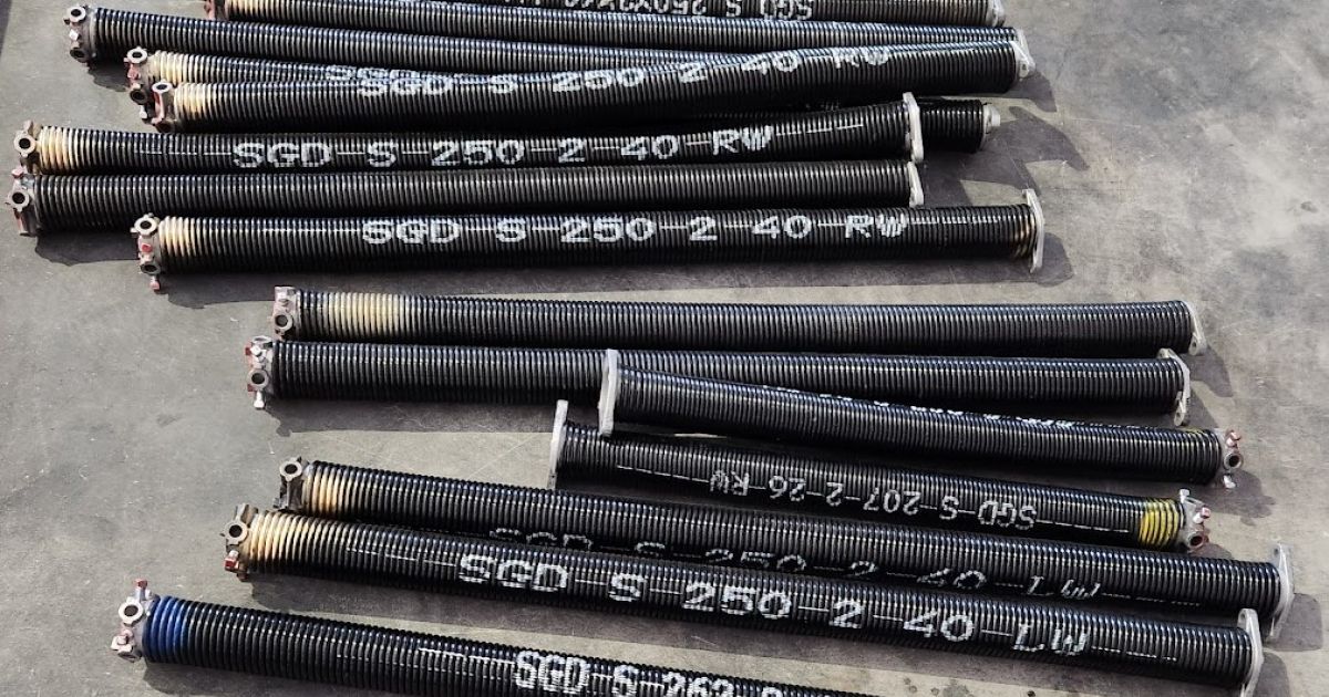High Cycle Garage Door Springs vs. 10,000 Cycle Springs